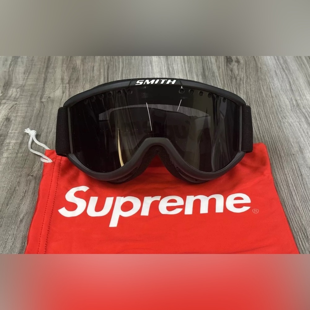 Supreme Smith Snow Goggles Black Snowboard Skiing Winter Sport | New